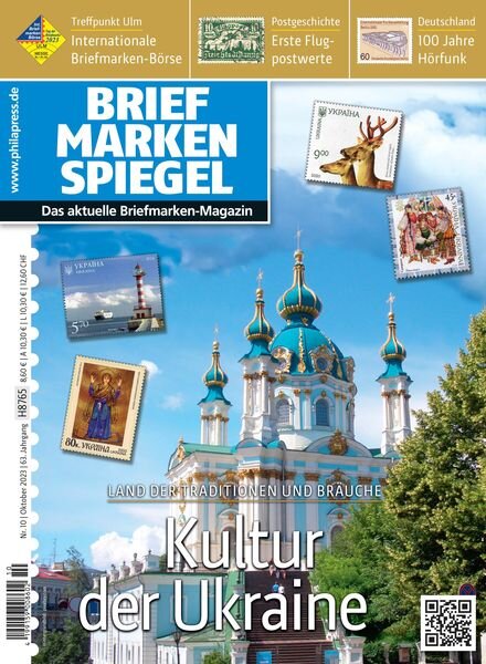 Briefmarken Spiegel – Oktober 2023 Cover