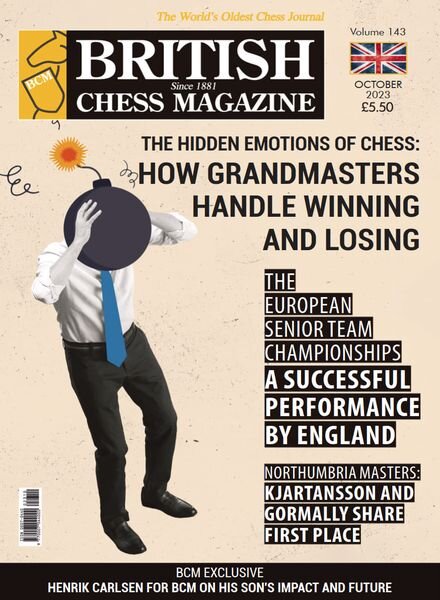 British Chess Magazine – October 2023 Cover