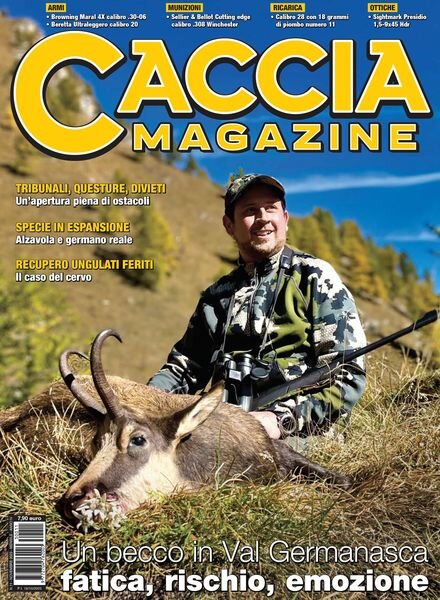 Caccia Magazine – Novembre 2023 Cover