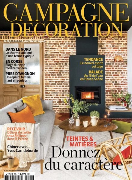 Campagne Decoration – Octobre-Novembre 2023 Cover