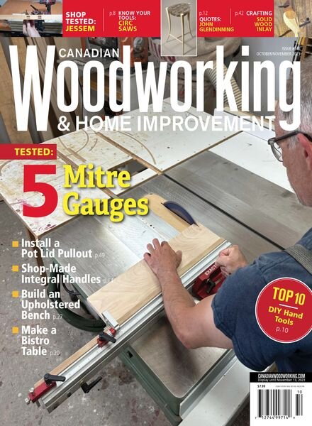 Canadian Woodworking – October-November 2023 Cover