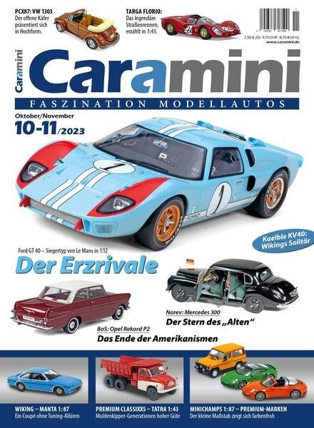 Caramini – Oktober-November 2023 Cover