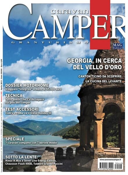 Caravan e Camper Granturismo – Aprile 2013 Cover