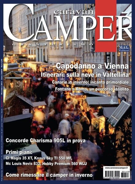 Caravan e Camper Granturismo – Dicembre 2013 Cover