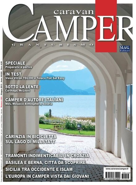 Caravan e Camper Granturismo – Giugno 2013 Cover