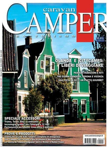 Caravan e Camper Granturismo – March 2013 Cover