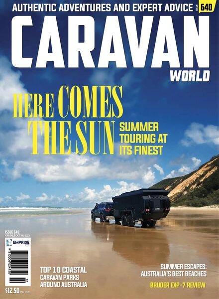 Caravan World – Issue 640 – October 2023 Cover