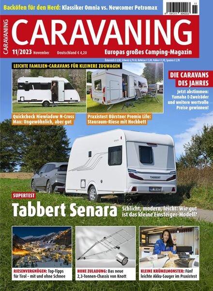 Caravaning – November 2023 Cover