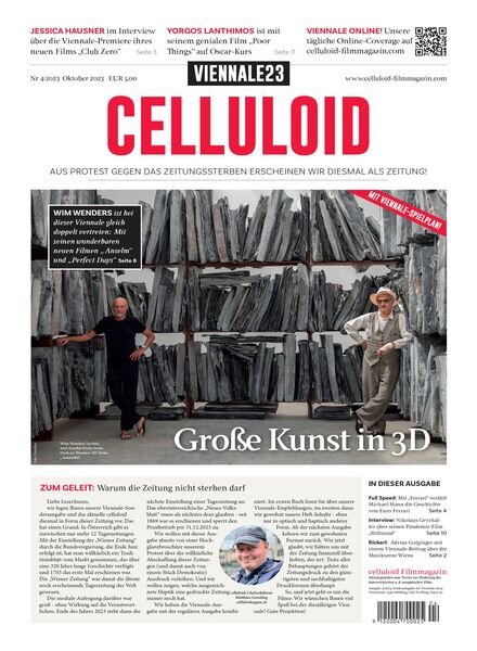 Celluloid – Oktober 2023 Cover
