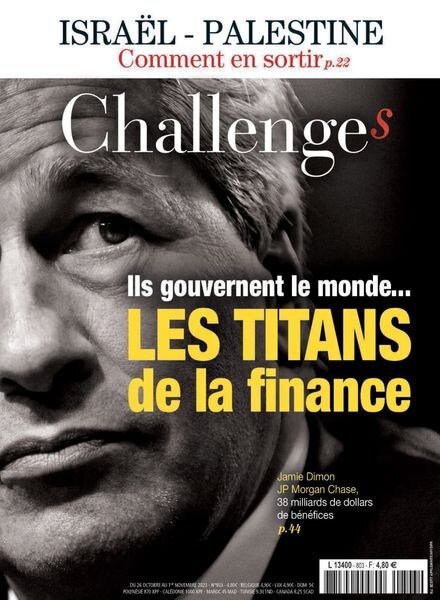 Challenges – 26 Octobre 2023 Cover