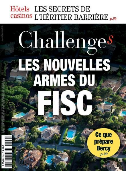 Challenges – 28 Septembre 2023 Cover