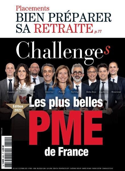 Challenges – 5 Octobre 2023 Cover