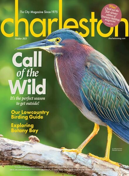 Charleston Magazine – October 2023 Cover
