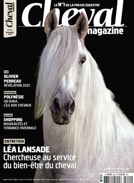 Cheval Magazine – Novembre 2023 Cover