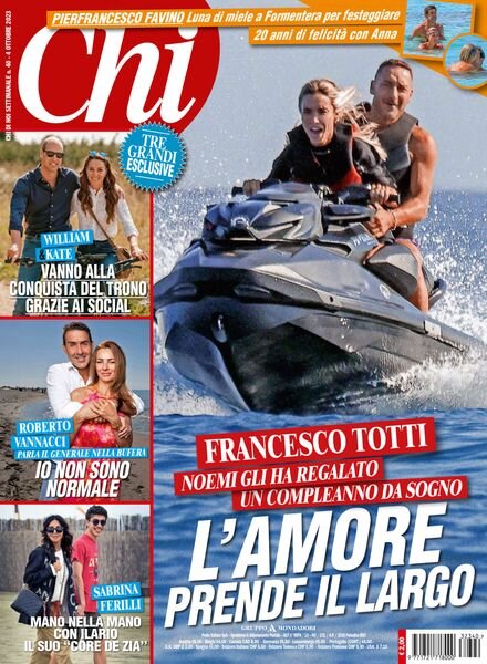 Chi – 4 Ottobre 2023 Cover