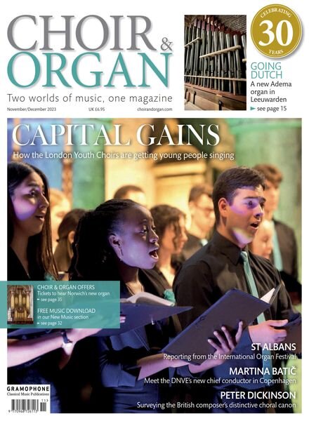 Choir & Organ – November-December 2023 Cover