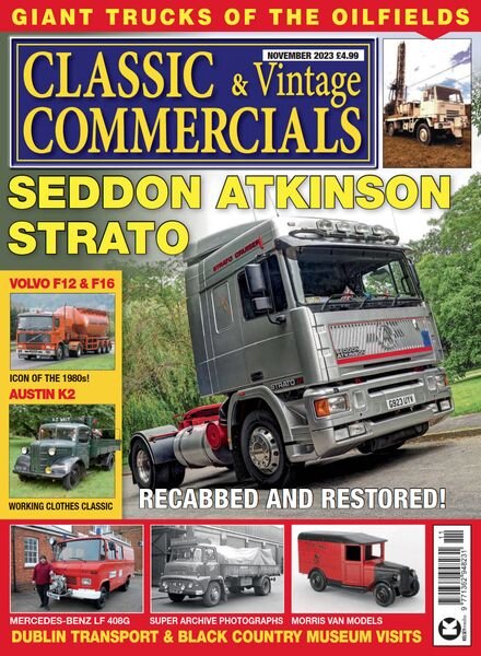 Classic & Vintage Commercials – November 2023 Cover