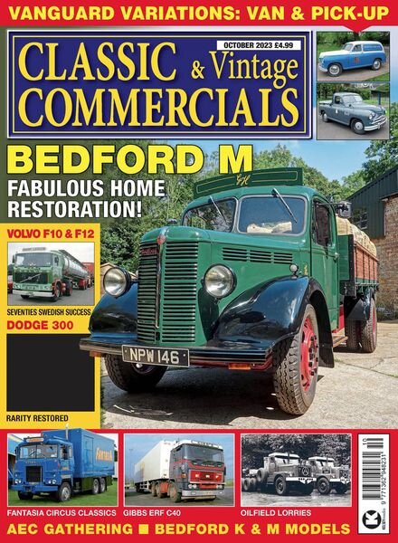 Classic & Vintage Commercials – October 2023 Cover