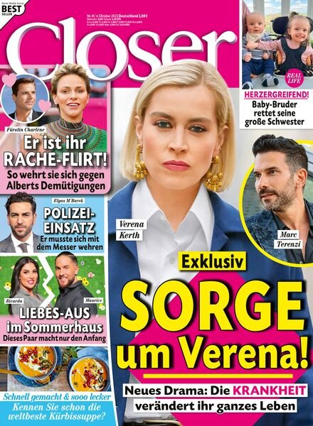 Closer Germany – 5 Oktober 2023 Cover