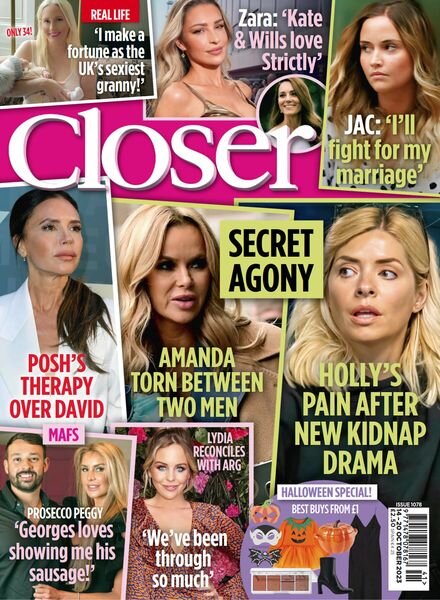 Closer UK – 14 October 2023 Cover