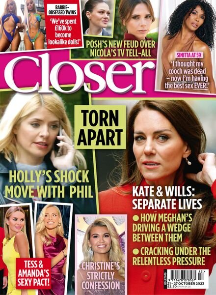 Closer UK – Issue 1079 – 21 October 2023 Cover