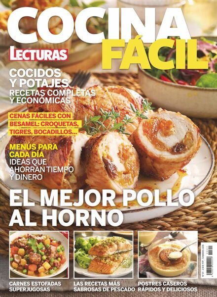 Cocina Facil Espana – Noviembre 2023 Cover