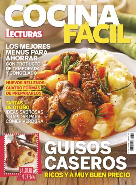 Cocina Facil Espana – Septiembre 2023 Cover