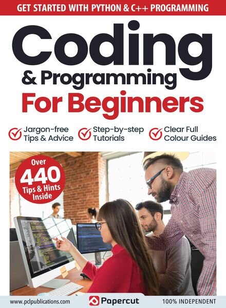 Coding For Beginners – October 2023 Cover