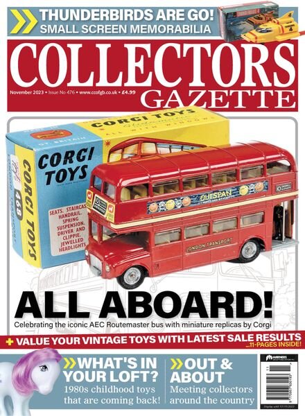 Collectors Gazette – November 2023 Cover