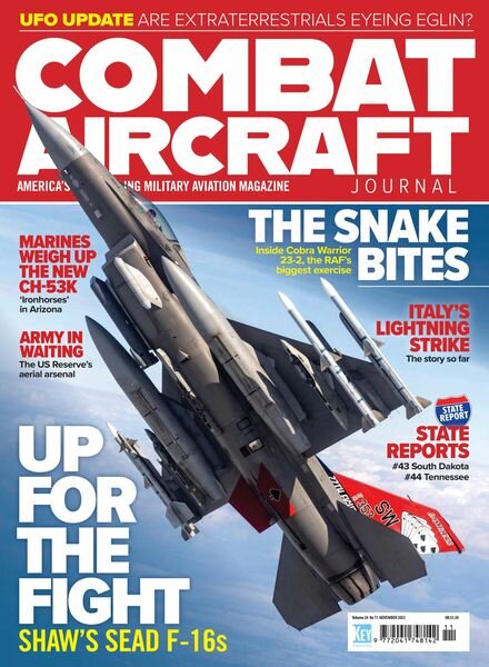 Combat Aircraft – November 2023 Cover