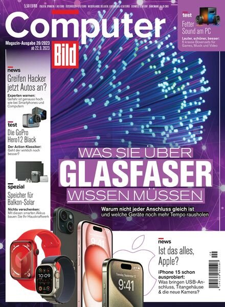 Computer Bild Germany – 22 September 2023 Cover