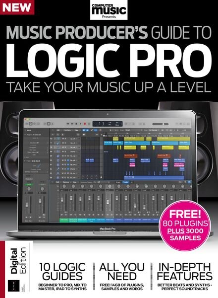 Computer Music Presents – Music Producer’s Guide to Apple Logic – 1st Edition – October 2023 Cover