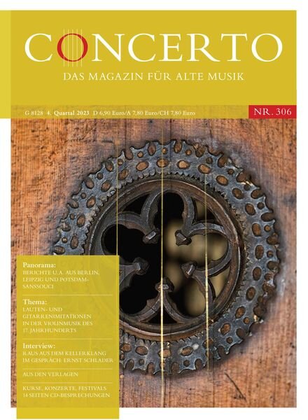 Concerto – Oktober 2023 Cover