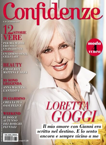 Confidenze – 26 Settembre 2023 Cover