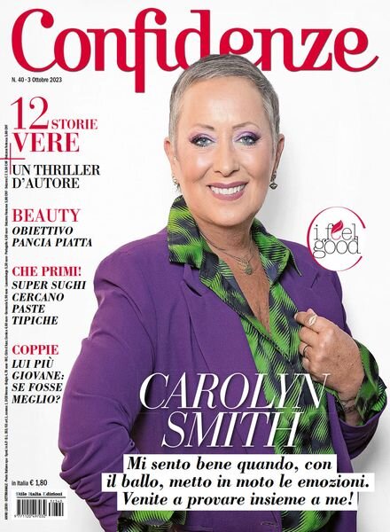 Confidenze – 3 Ottobre 2023 Cover