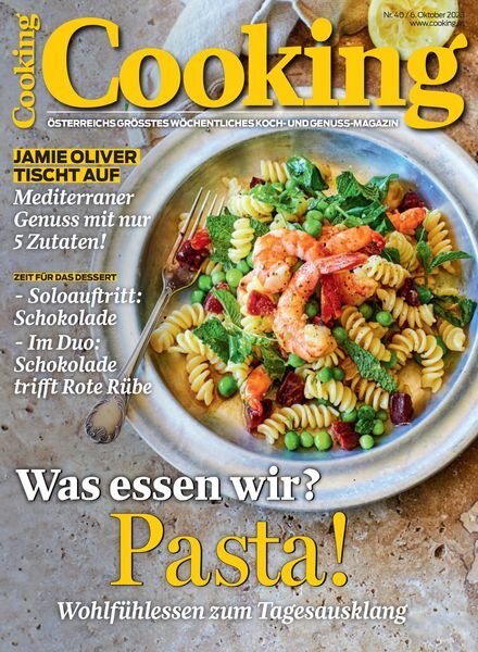 Cooking Austria – 6 Oktober 2023 Cover