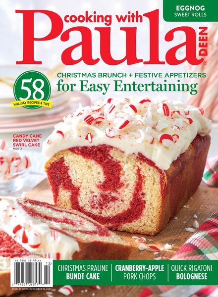 Cooking with Paula Deen – November-December 2023 Cover