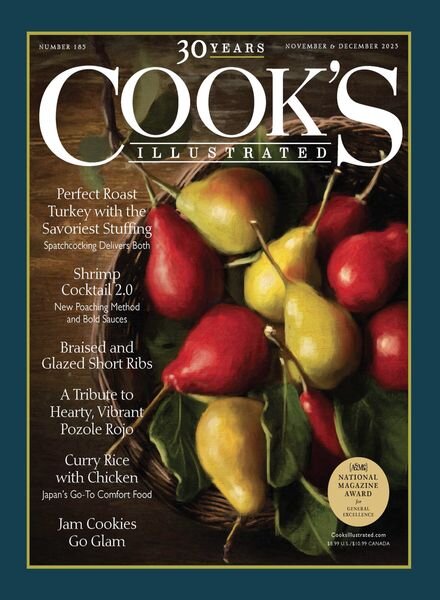 Cook’s Illustrated – Issue 185 – November-December 2023 Cover