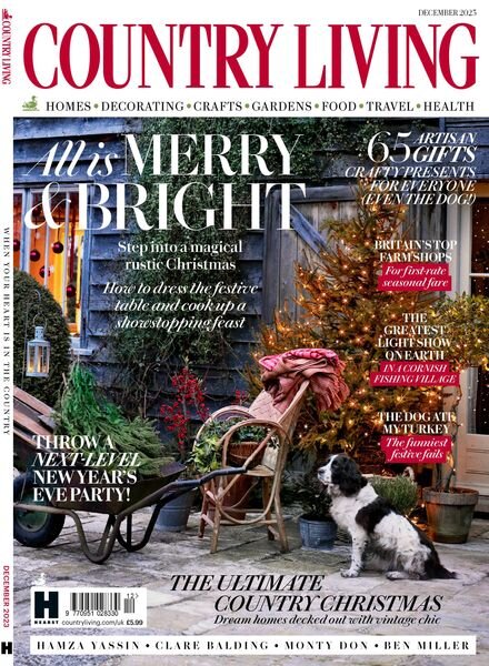 Country Living UK – December 2023 Cover