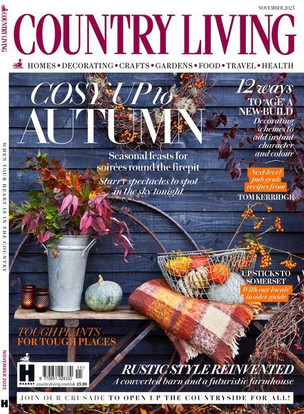 Country Living UK – November 2023 Cover