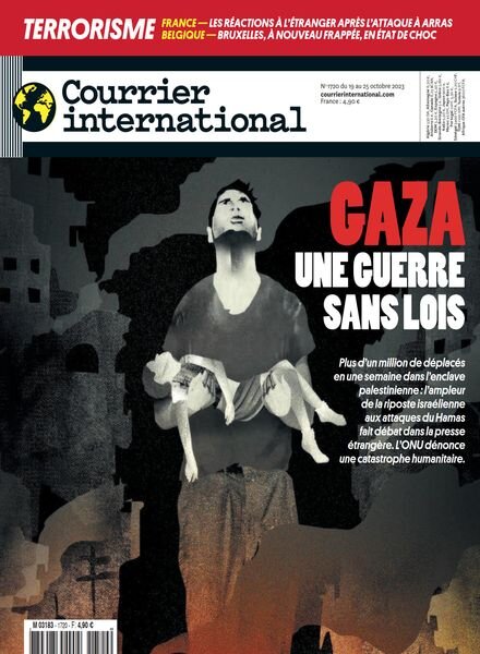 Courrier International – 19 Octobre 2023 Cover