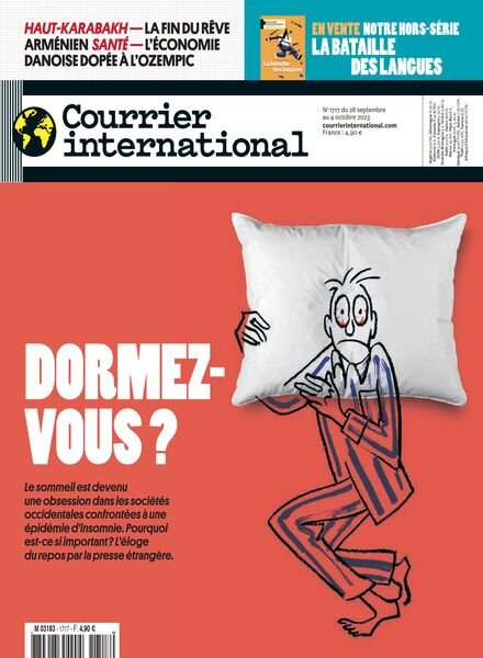 Courrier International – 28 Septembre 2023 Cover