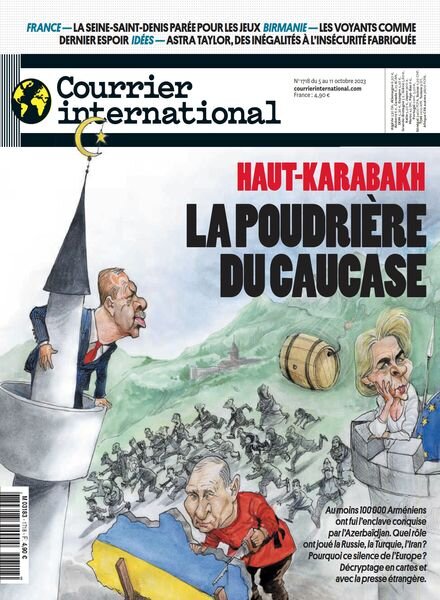 Courrier International – 5 Octobre 2023 Cover