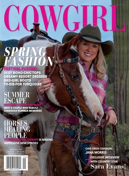 Cowgirl Magazine – April-May 2015 Cover