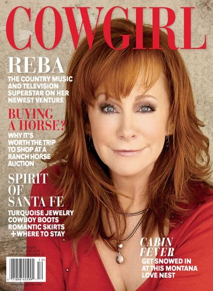 Cowgirl Magazine – December 2015 Cover
