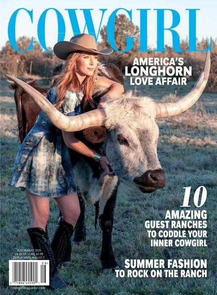 Cowgirl Magazine – July-August 2019 Cover