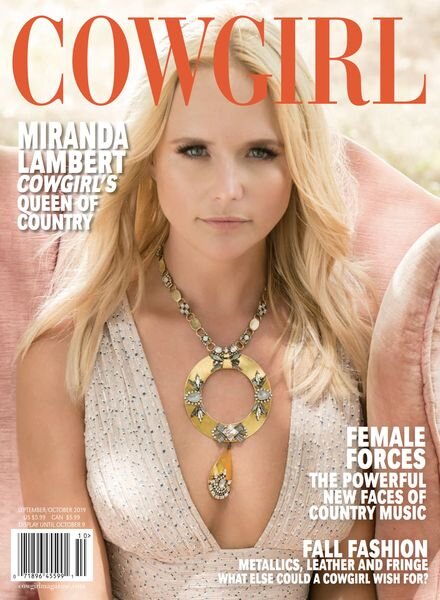 Cowgirl Magazine – September-October 2019 Cover