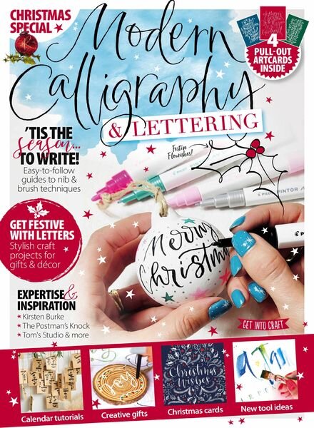 Crafting Specials – Modern Calligraphy – October 2023 Cover