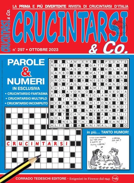 Crucintarsi & Co – Ottobre 2023 Cover