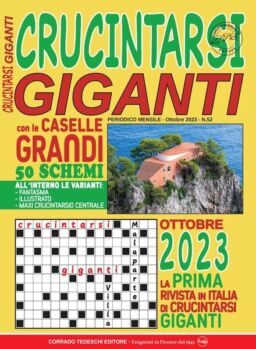 Crucintarsi Giganti – Ottobre 2023